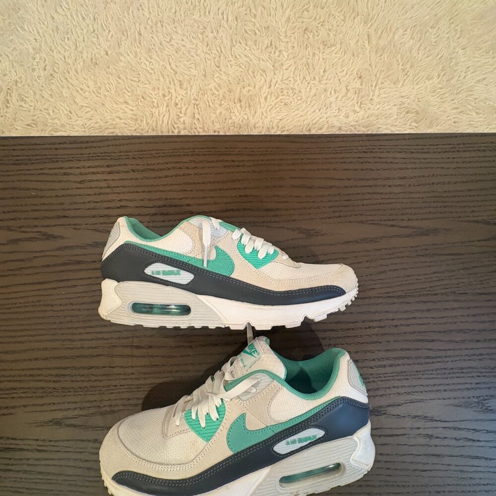 Nike Air Max 90 White Spring Green - Men's Size: 10.5 - Picture 4 of 7